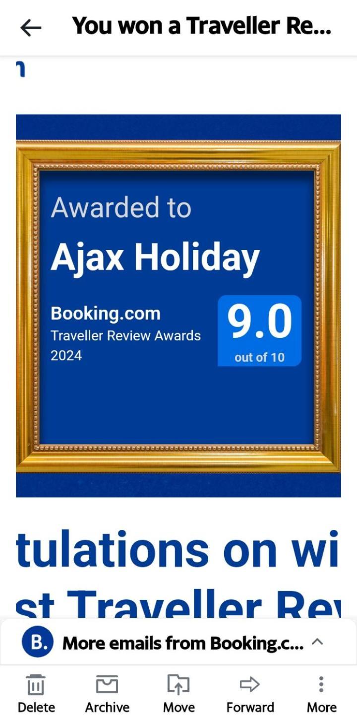 Ajax Holiday Leilighet Eksteriør bilde